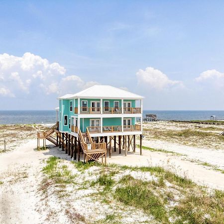 Salty Seahorse - Waterfront! Pet Friendly! Game Room, Pool Table, Beautiful Views - Room For The Whole Family Home Dauphin Island Exteriör bild